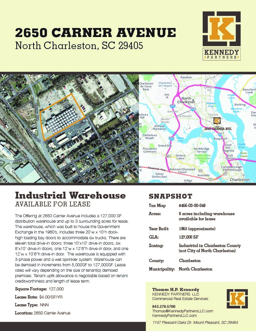 warehouse flyer